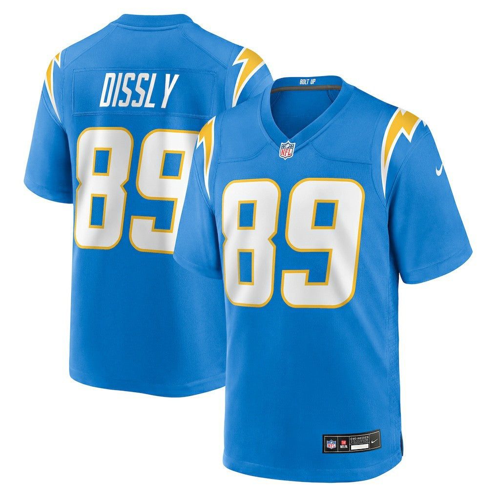 Will Dissly Los Angeles Chargers Team Game Jersey - Powder Blue Jerseys