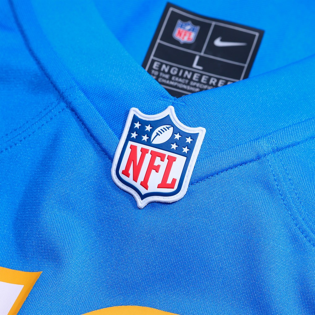 Will Dissly Los Angeles Chargers Team Game Jersey - Powder Blue Jerseys