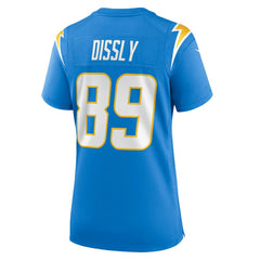 Will Dissly Los Angeles Chargers Women's Team Game Jersey - Powder Blue Jerseys