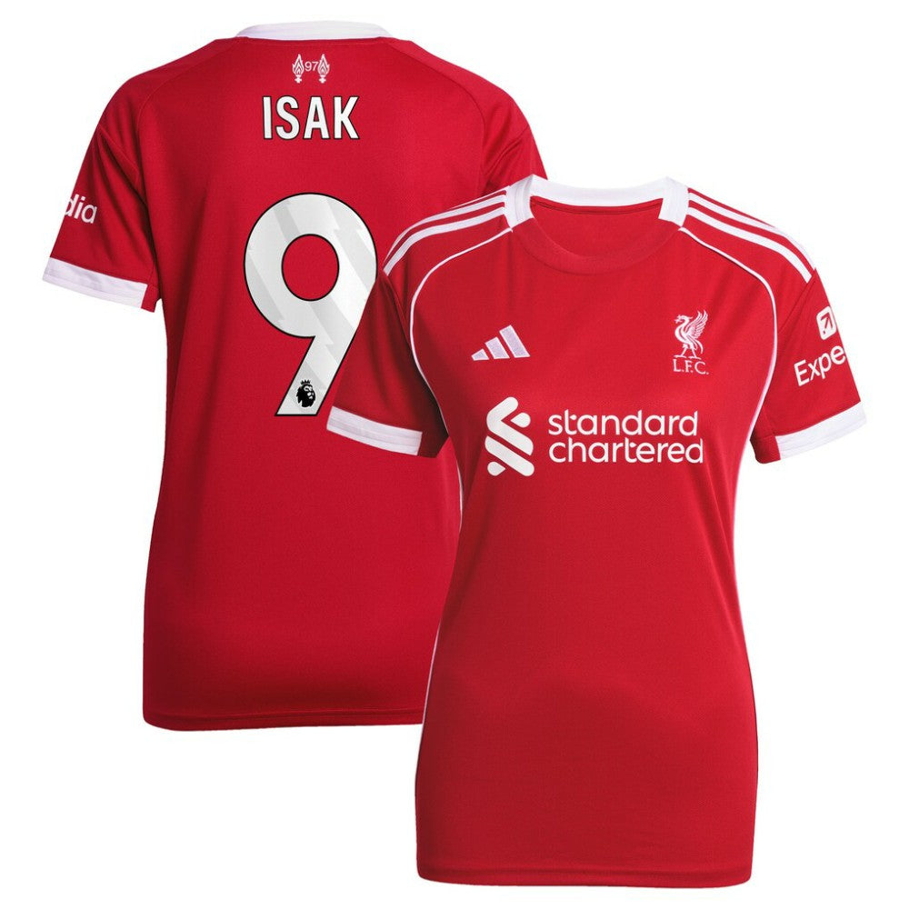 Alexander Isak Liverpool Women's 2025/26 Home Replica Player Jersey Red - Adidas discount