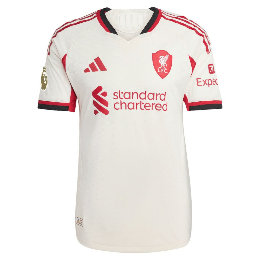 Alexander Isak Liverpool 2025/26 Away Player Jersey White - Adidas outlet