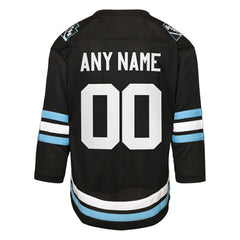 Utah Mammoth Youth Home Replica Custom Jersey - Black | US 203445707