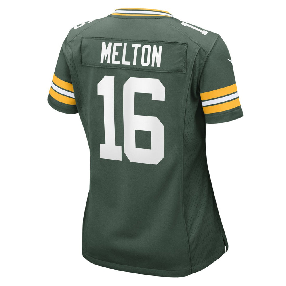 Bo Melton Green Bay Packers Women's Team Game Jersey - Green Jerseys