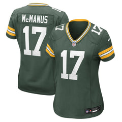 Brandon McManus Green Bay Packers Women's Team Game Jersey - Green Jerseys