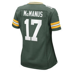 Brandon McManus Green Bay Packers Women's Team Game Jersey - Green Jerseys