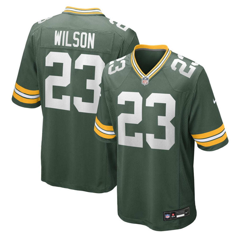 Emanuel Wilson Green Bay Packers Team Game Jersey - Green Jerseys