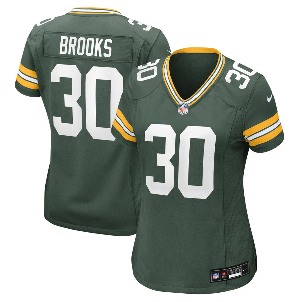 Chris Brooks Green Bay Packers Women's Team Game Jersey - Green Jerseys
