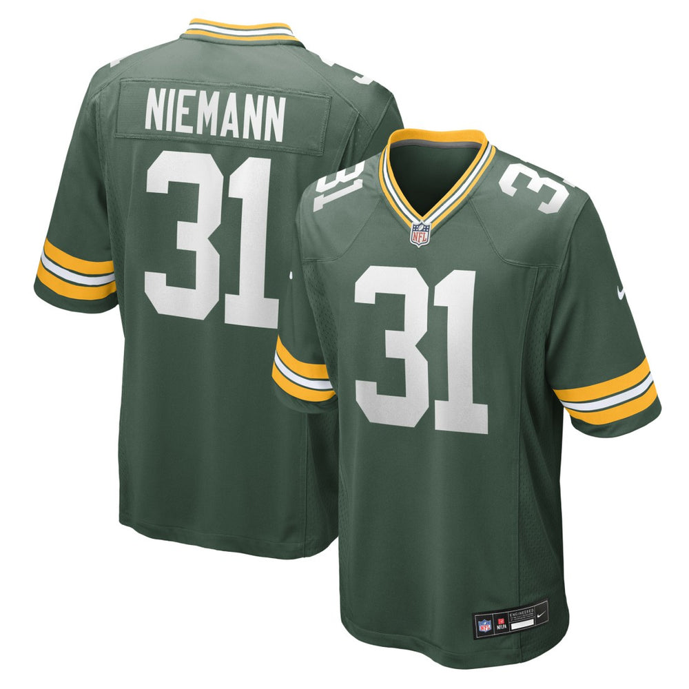 Nick Niemann Green Bay Packers Team Game Jersey - Green Jerseys