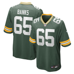 Aaron Banks Green Bay Packers Team Game Jersey - Green Jerseys