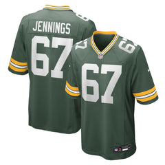 Donovan Jennings Green Bay Packers Team Game Jersey - Green Jerseys