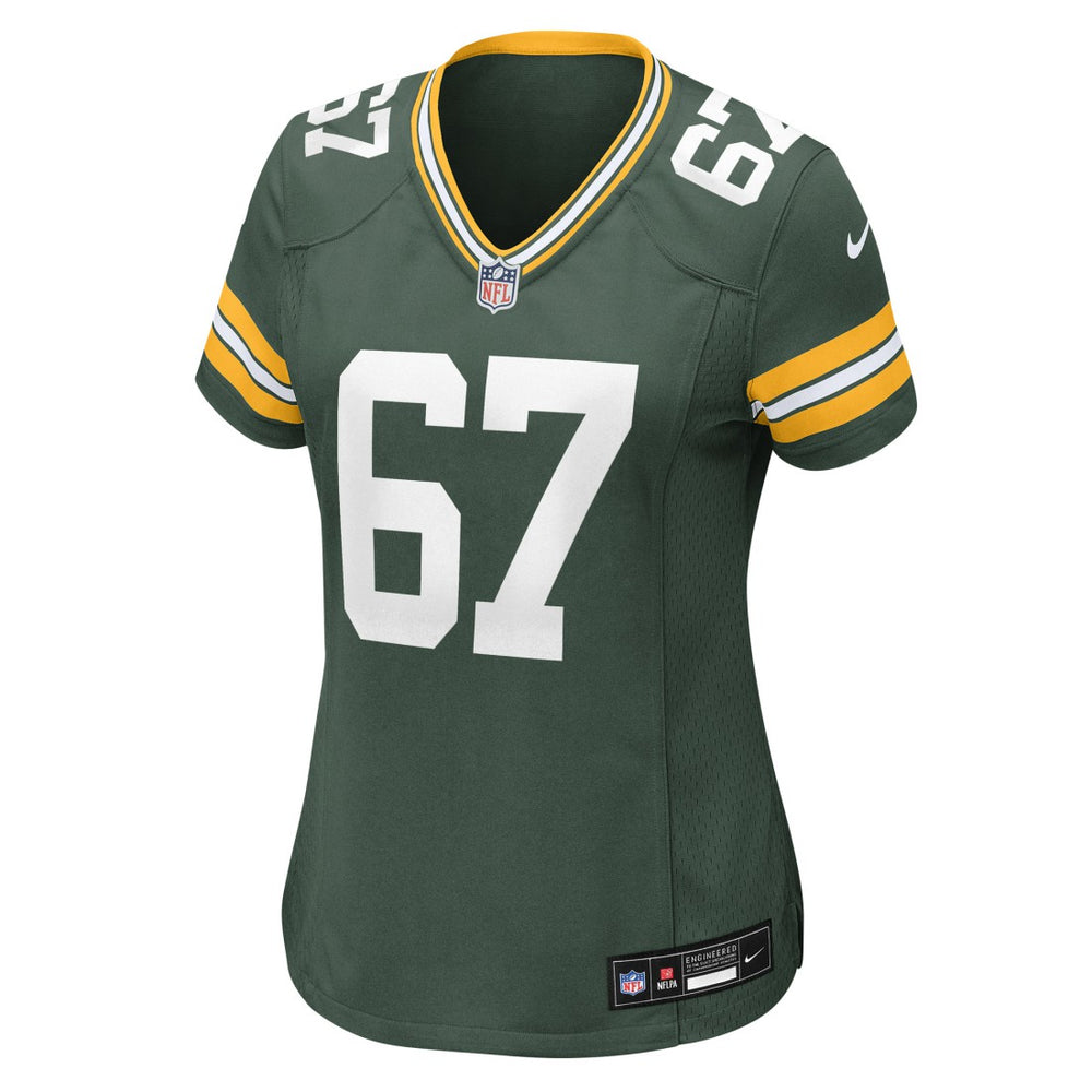 Donovan Jennings Green Bay Packers Women's Team Game Jersey - Green Jerseys