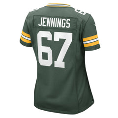 Donovan Jennings Green Bay Packers Women's Team Game Jersey - Green Jerseys