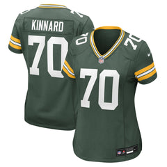 Darian Kinnard Green Bay Packers Women's Team Game Jersey - Green Jerseys