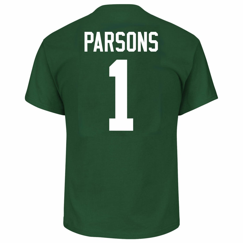 Micah Parsons Green Bay Packers Big & Tall Player Name & Number T-Shirt - Green T-shirts