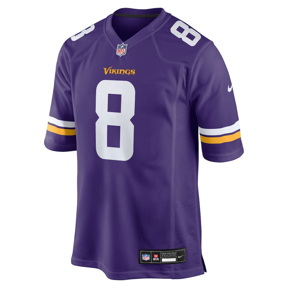 Jeff Okudah Minnesota Vikings Team Game Jersey - Purple Jerseys