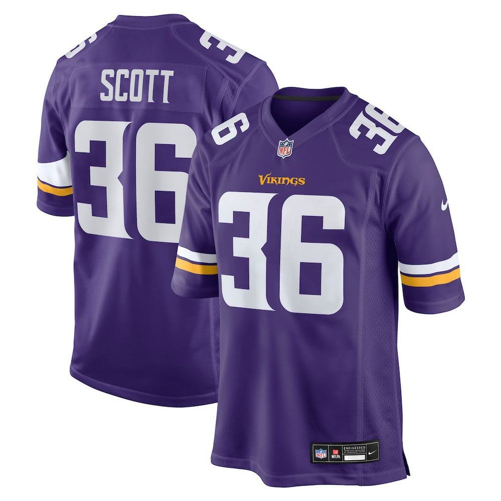 Zavier Scott Minnesota Vikings Team Game Jersey - Purple Jerseys