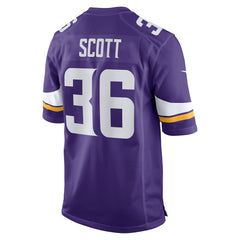 Zavier Scott Minnesota Vikings Team Game Jersey - Purple Jerseys
