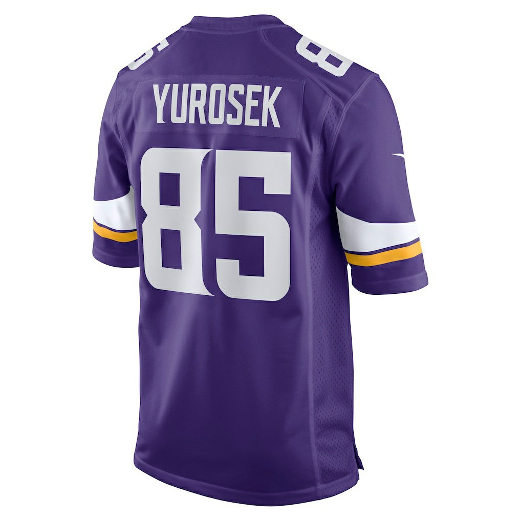 Ben Yurosek Minnesota Vikings Team Game Jersey - Purple Jerseys