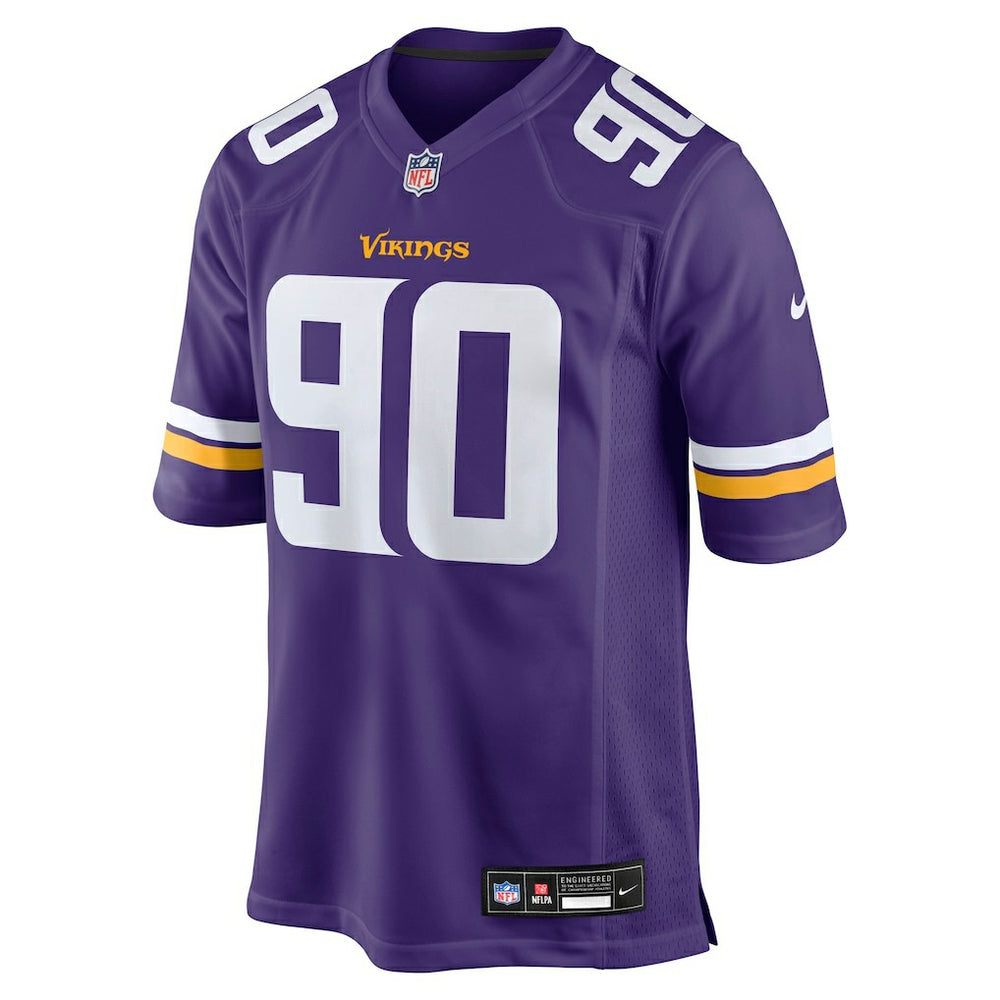 Tyrion Ingram-Dawkins Minnesota Vikings Team Game Jersey - Purple Jerseys