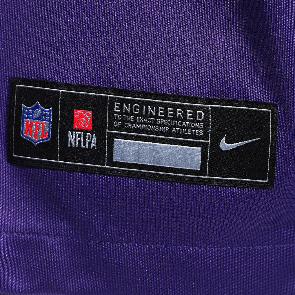 Bo Richter Minnesota Vikings Team Game Jersey - Purple Jerseys