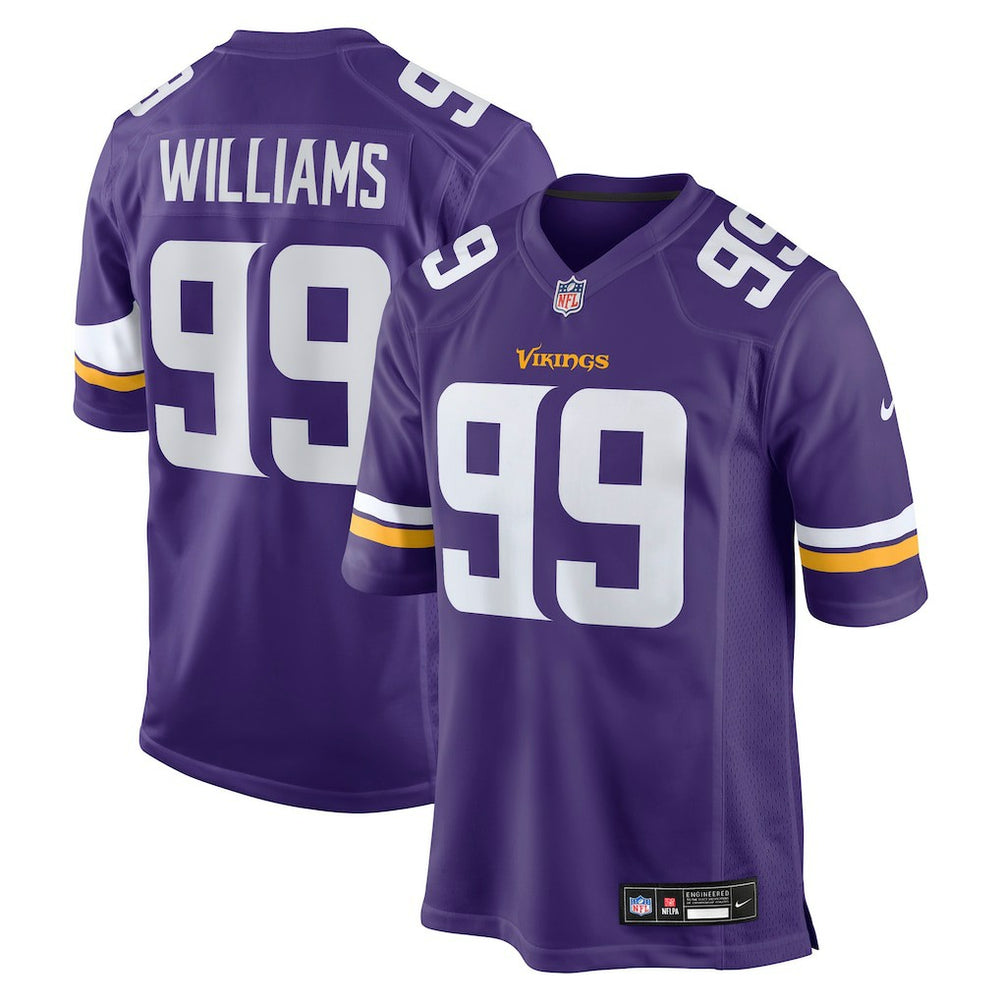 Elijah Williams Minnesota Vikings Team Game Jersey - Purple Jerseys