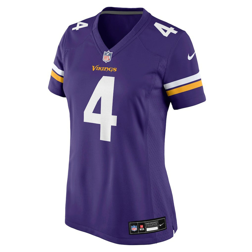 Myles Price Minnesota Vikings Women's Team Game Jersey - Purple Jerseys