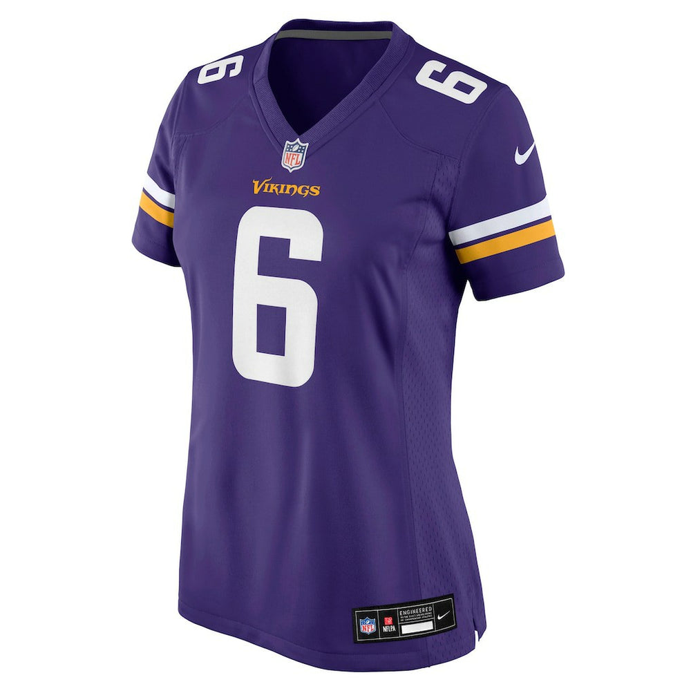 Dwight McGlothern Minnesota Vikings Women's Team Game Jersey - Purple Jerseys