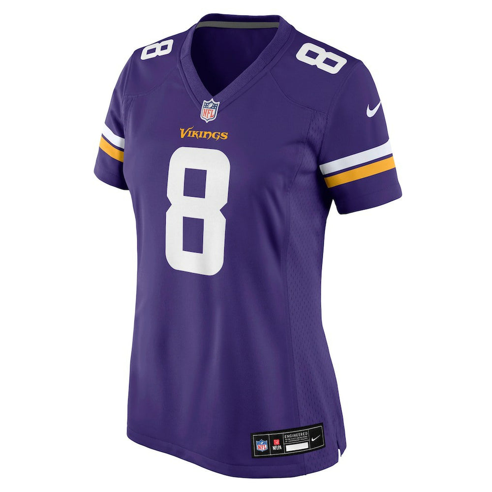 Jeff Okudah Minnesota Vikings Women's Team Game Jersey - Purple Jerseys