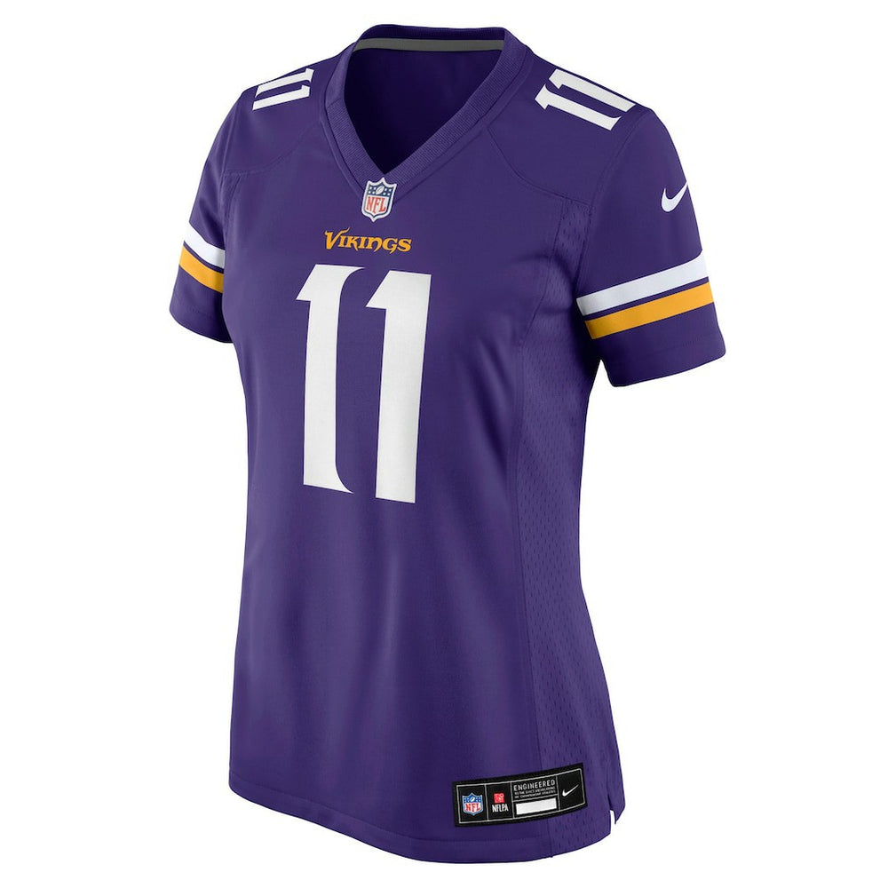 Carson Wentz Minnesota Vikings Women's Team Game Jersey - Purple Jerseys