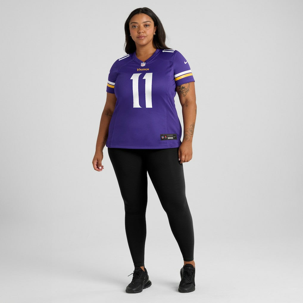 Carson Wentz Minnesota Vikings Women's Team Game Jersey - Purple Jerseys