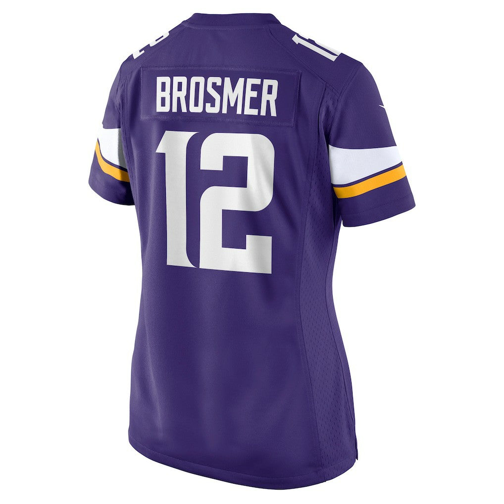 Max Brosmer Minnesota Vikings Women's Team Game Jersey - Purple Jerseys