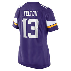 Tai Felton Minnesota Vikings Women's Team Game Jersey - Purple Jerseys