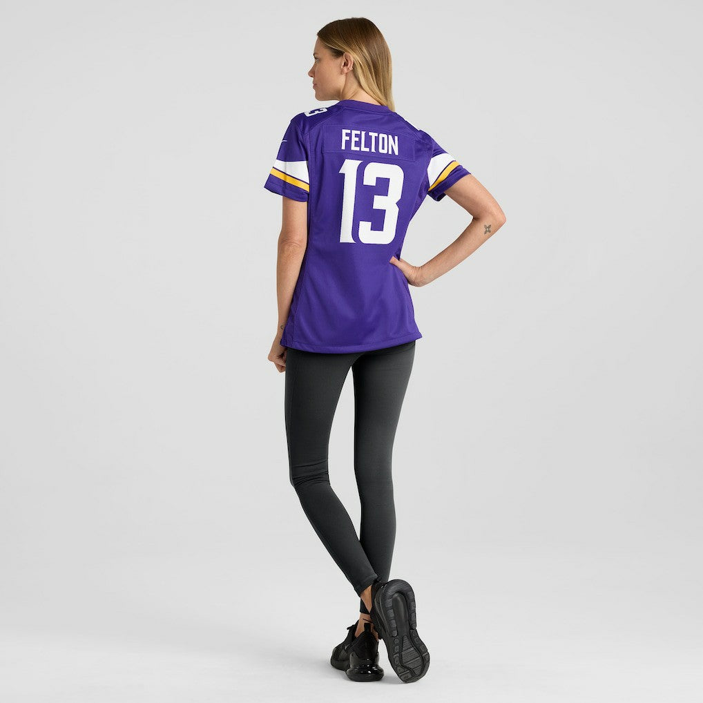 Tai Felton Minnesota Vikings Women's Team Game Jersey - Purple Jerseys