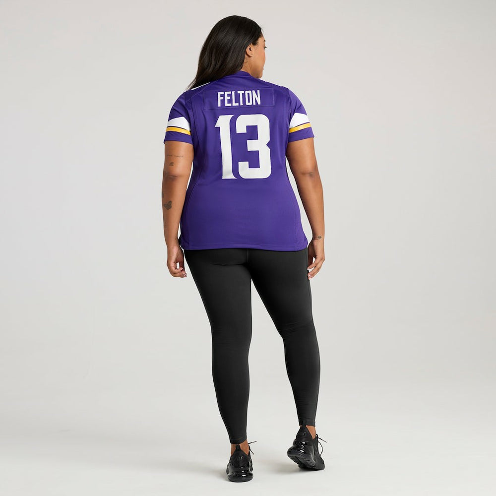 Tai Felton Minnesota Vikings Women's Team Game Jersey - Purple Jerseys