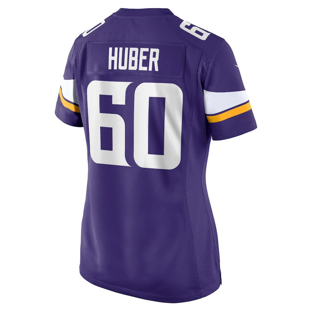 Joe Huber Minnesota Vikings Women's Team Game Jersey - Purple Jerseys
