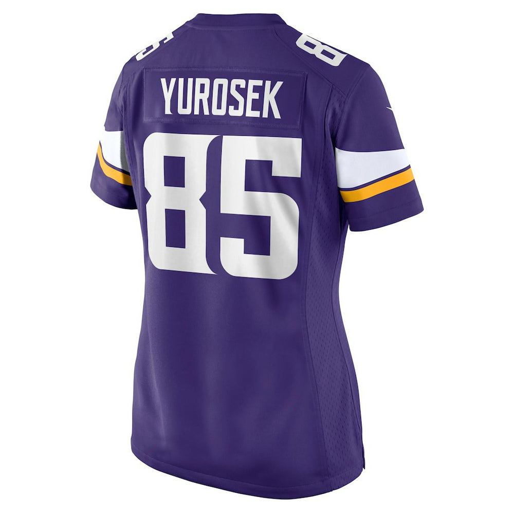 Ben Yurosek Minnesota Vikings Women's Team Game Jersey - Purple Jerseys