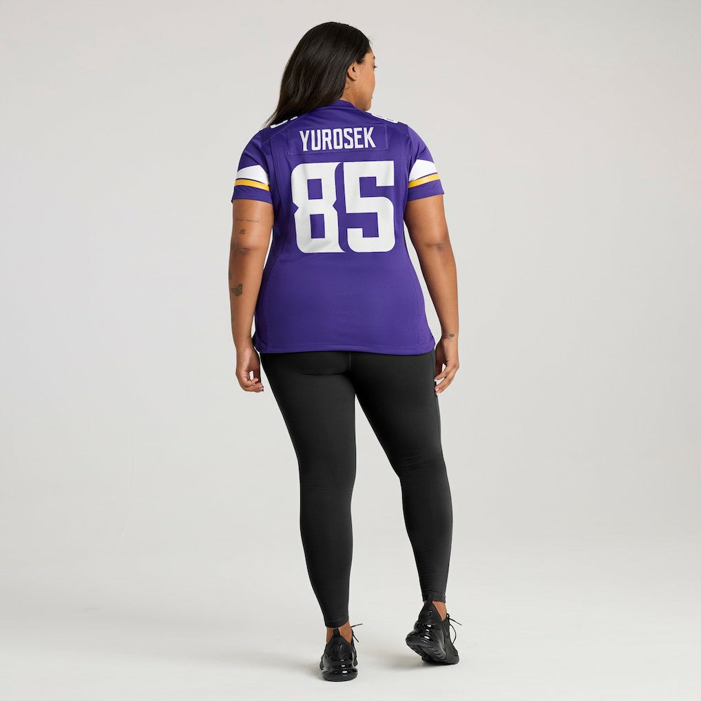 Ben Yurosek Minnesota Vikings Women's Team Game Jersey - Purple Jerseys