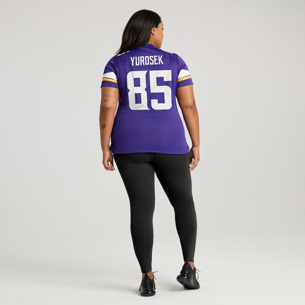 Ben Yurosek Minnesota Vikings Women's Team Game Jersey - Purple Jerseys