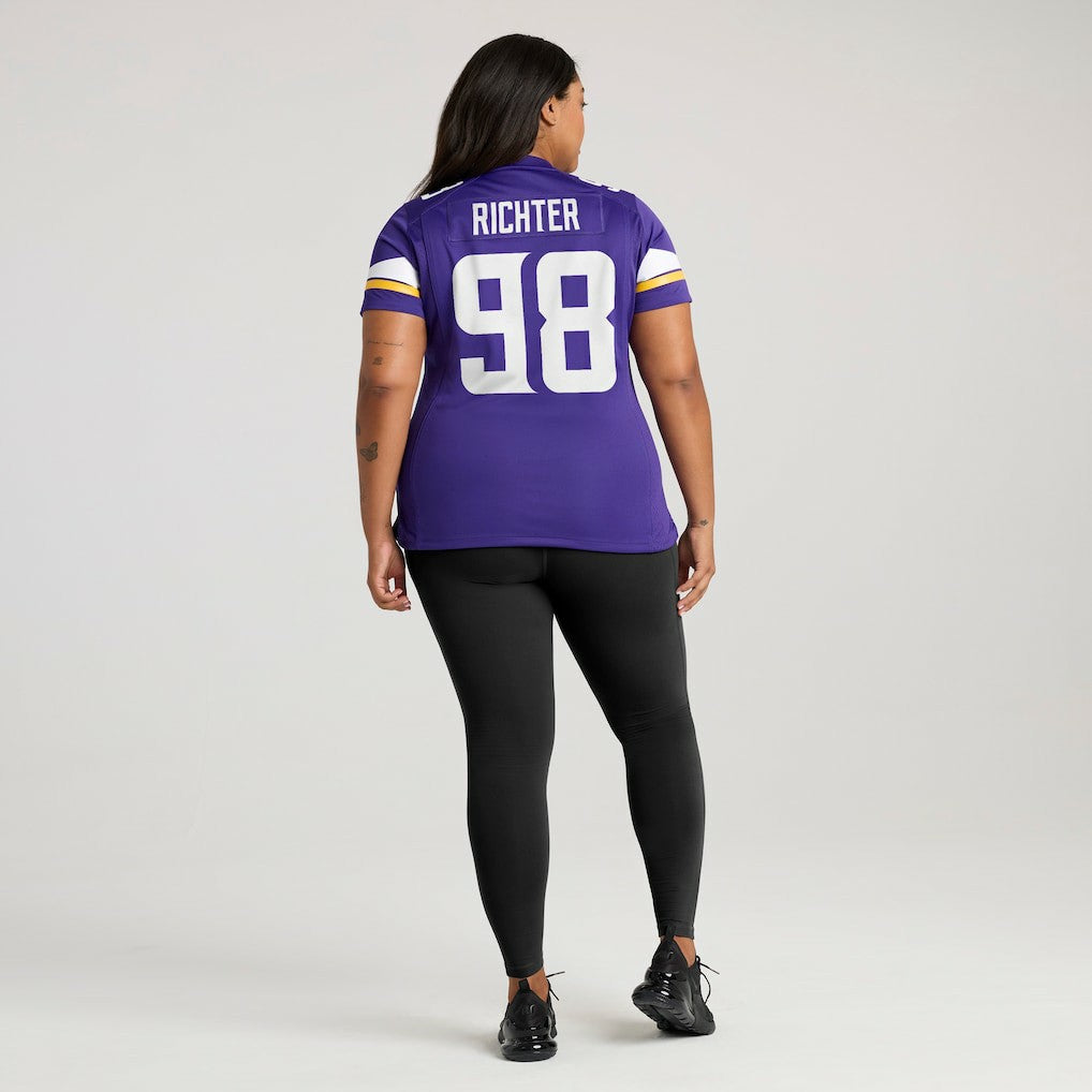 Bo Richter Minnesota Vikings Women's Team Game Jersey - Purple Jerseys