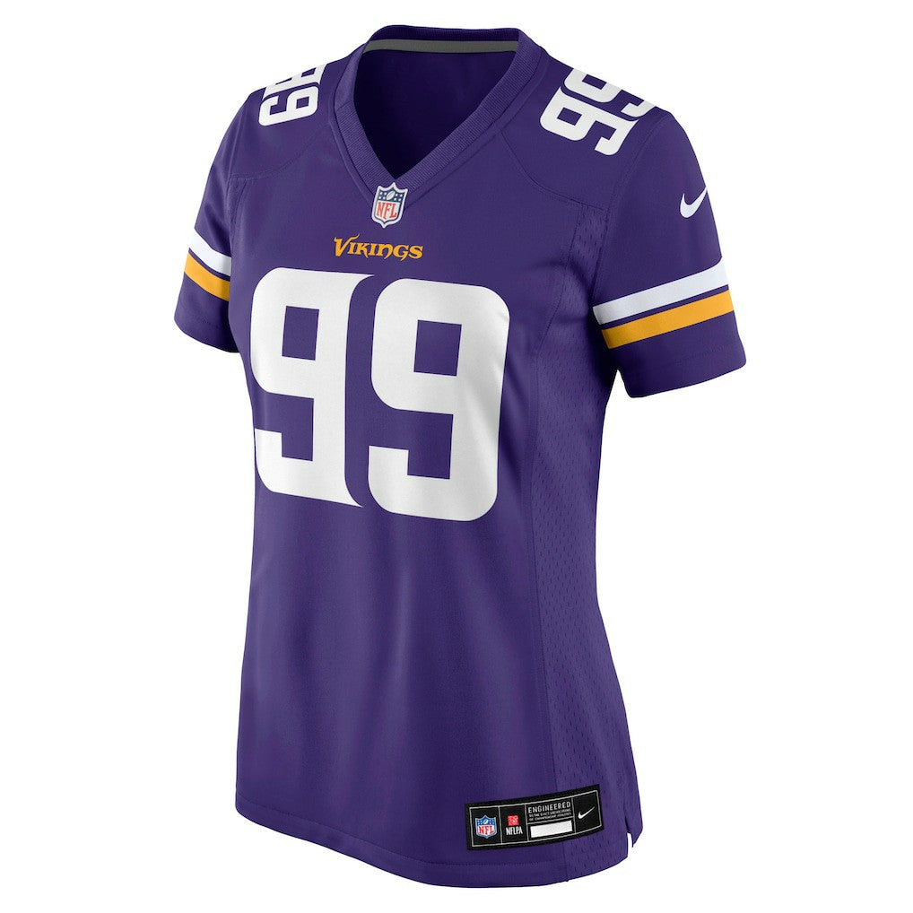 Elijah Williams Minnesota Vikings Women's Team Game Jersey - Purple Jerseys