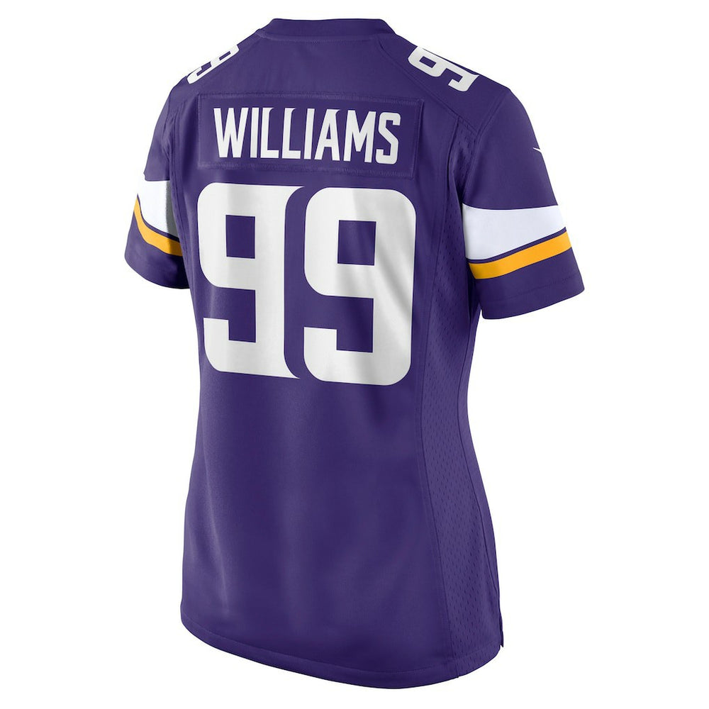 Elijah Williams Minnesota Vikings Women's Team Game Jersey - Purple Jerseys