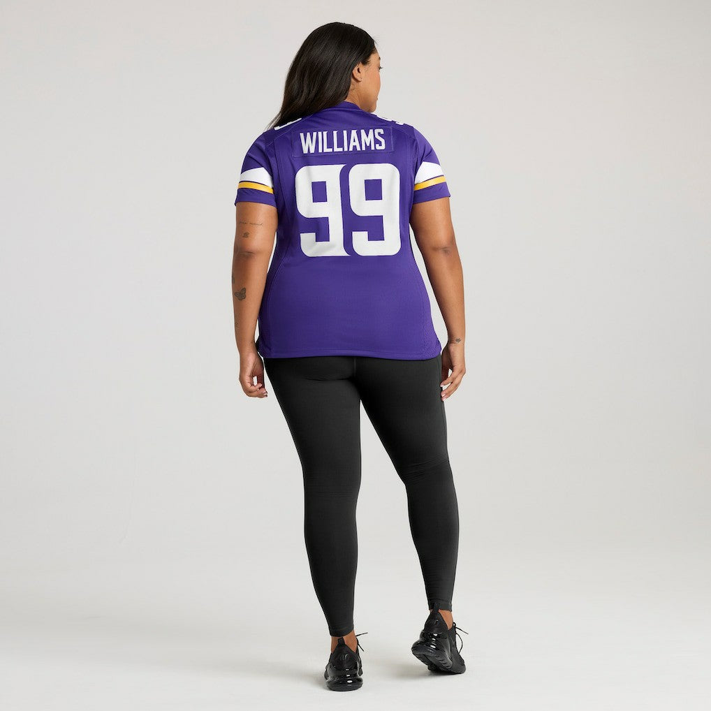 Elijah Williams Minnesota Vikings Women's Team Game Jersey - Purple Jerseys