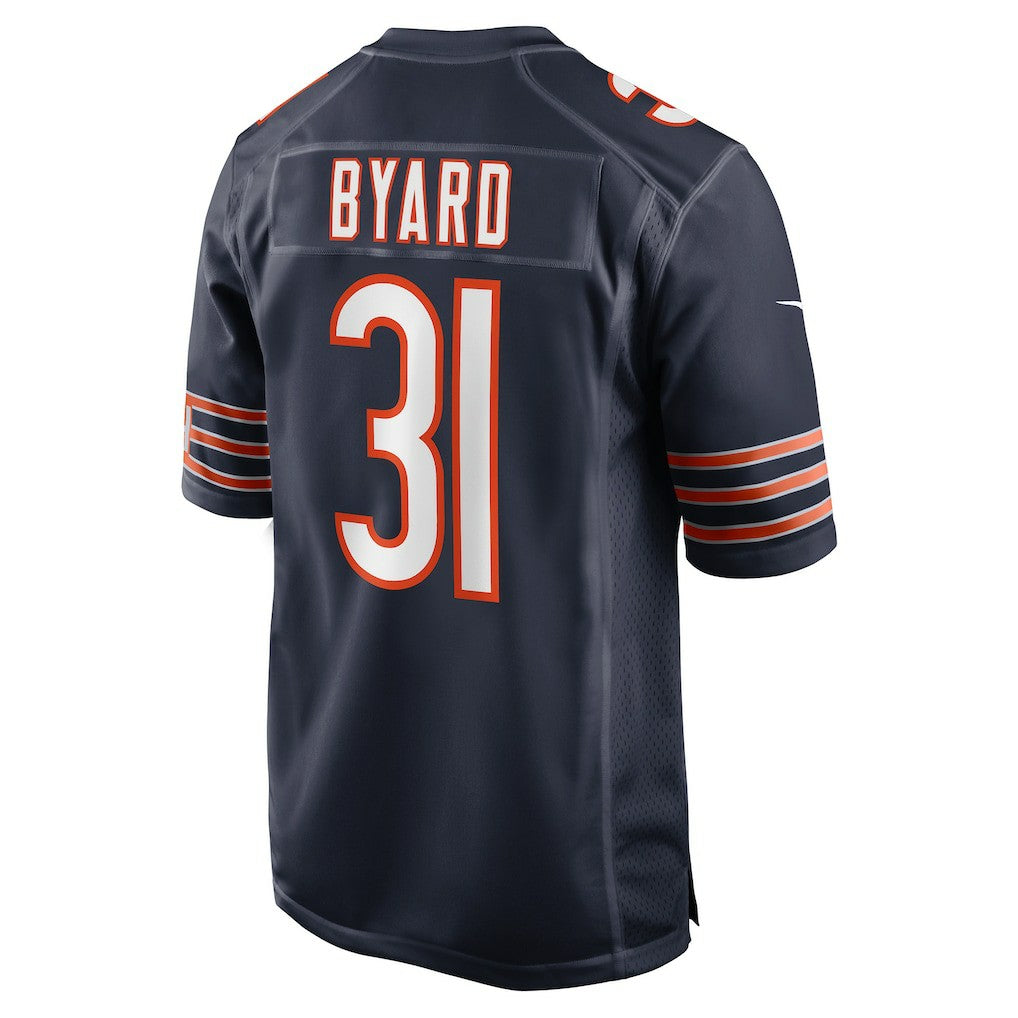 Kevin Byard Chicago Bears Team Game Jersey - Navy Jerseys