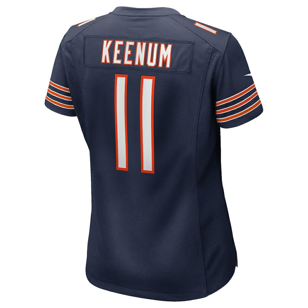Case Keenum Chicago Bears Women's Team Game Jersey - Navy Jerseys