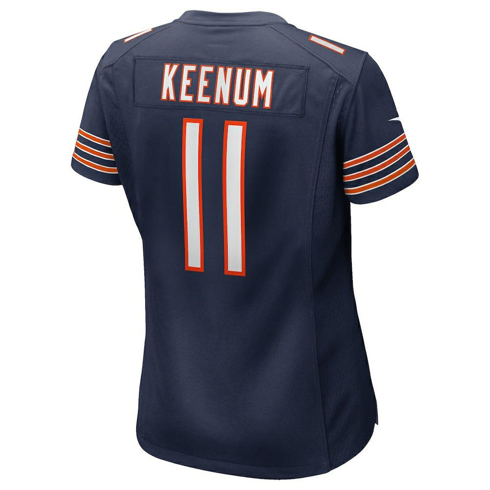 Case Keenum Chicago Bears Women's Team Game Jersey - Navy Jerseys