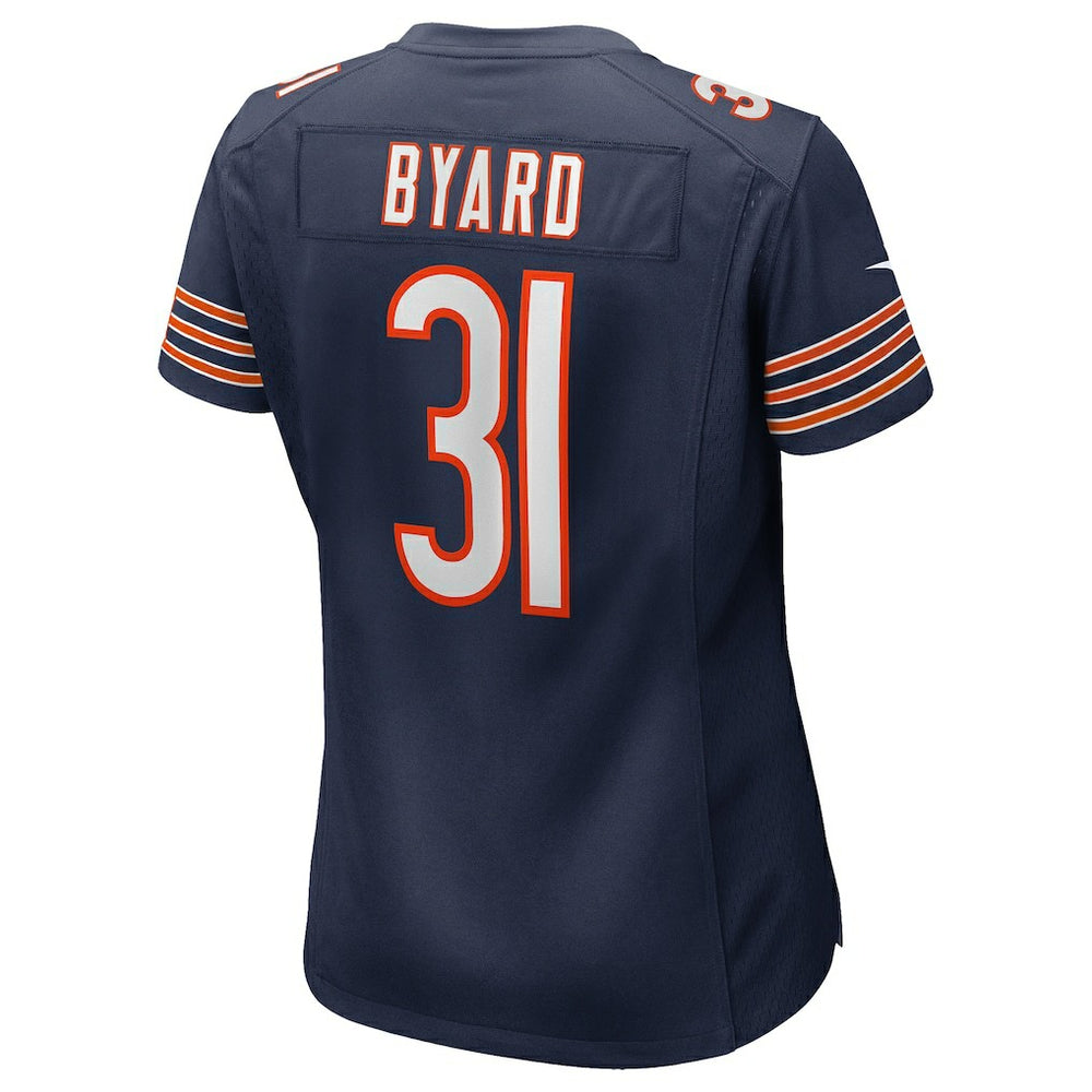 Kevin Byard Chicago Bears Women's Team Game Jersey - Navy Jerseys