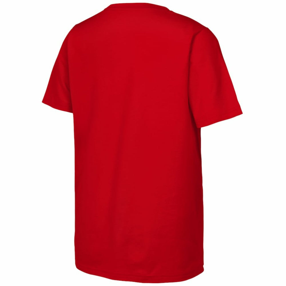 Philadelphia Phillies Fanatics Youth 2025 MLB Postseason Locker Room T-Shirt - Red T-shirts