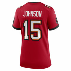 Tez Johnson Tampa Bay Buccaneers Women's Team Game Jersey - Red Jerseys