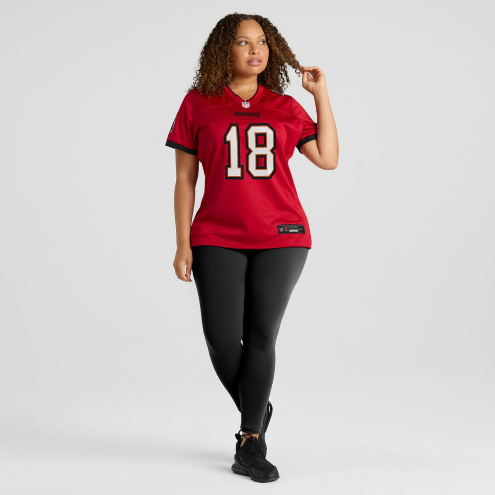 Josh Williams Tampa Bay Buccaneers Women's Team Game Jersey - Red Jerseys