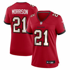 Benjamin Morrison Tampa Bay Buccaneers Women's Team Game Jersey - Red Jerseys